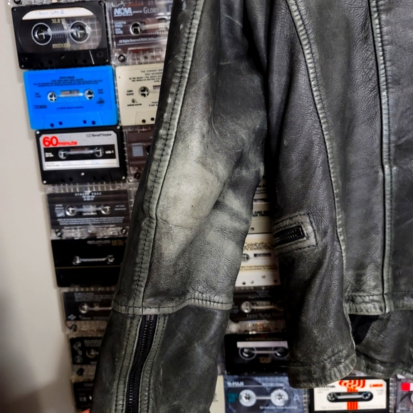 ALLSAINTS quilted leather jacket - Picture 8 of 11